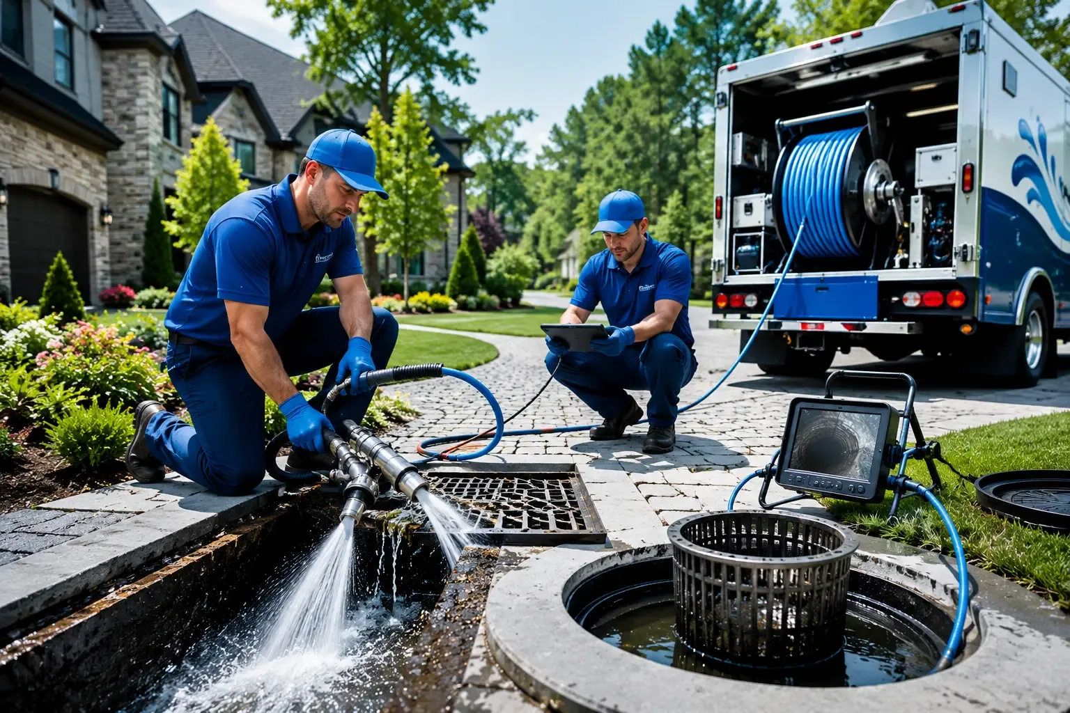 Local outdoor drain cleaning professionals in Ridgeway, WI