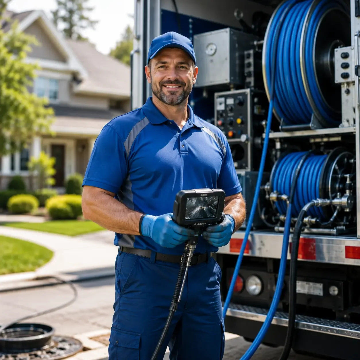 Local outdoor drain cleaning specialists in Ridgeway, WI